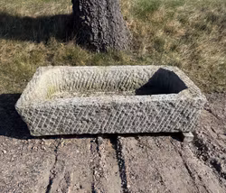 Stort kalkstenstråg 112x62cm