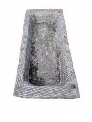 Stort kalkstenstråg 123x52cm