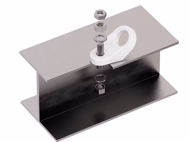ANCHOR POINT FOR WORK AT HEIGHT AND IN SUSPENSION, grey