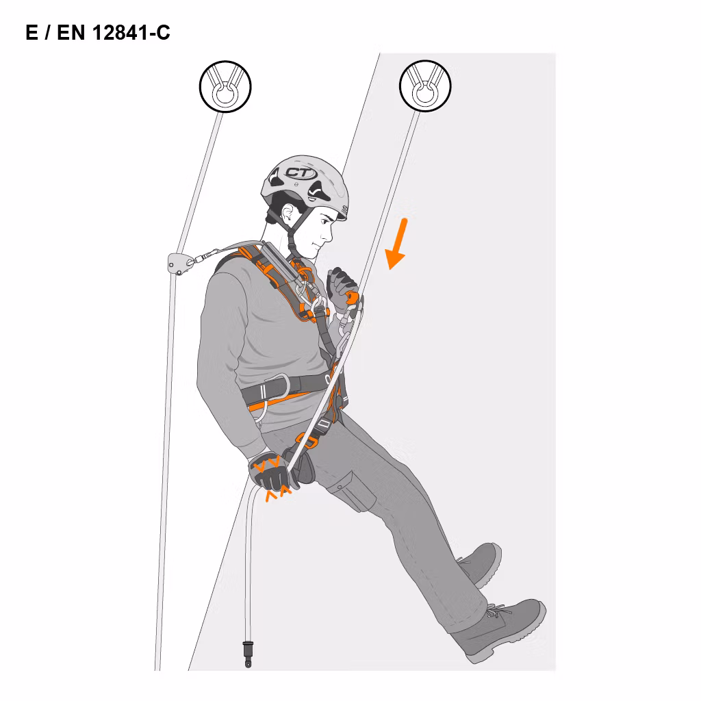FINCH + MULTIPURPOSE WORK POSITIONING LANYARD 5m
