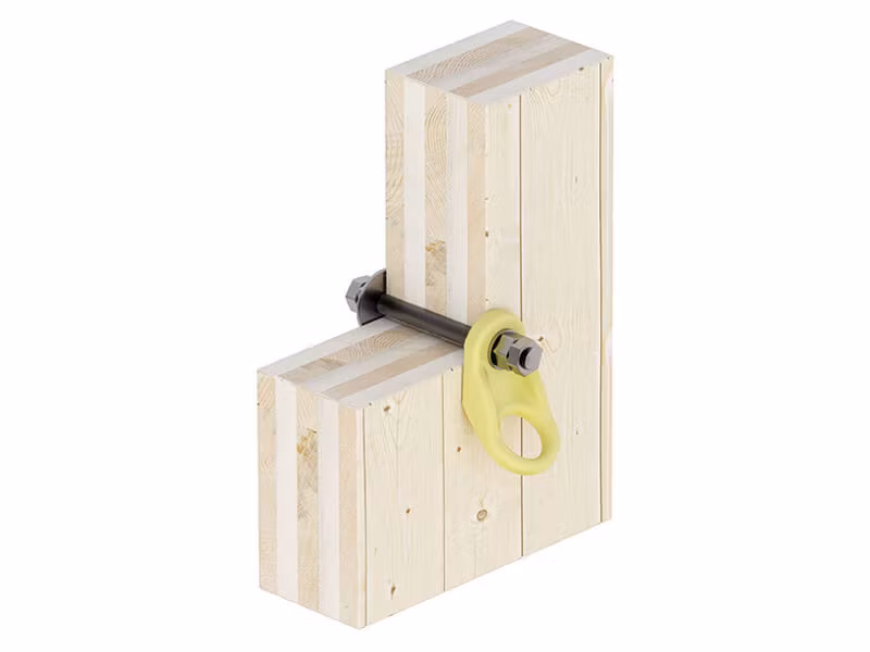 ANCHOR POINT FOR WORK AT HEIGHT AND IN SUSPENSION, grey
