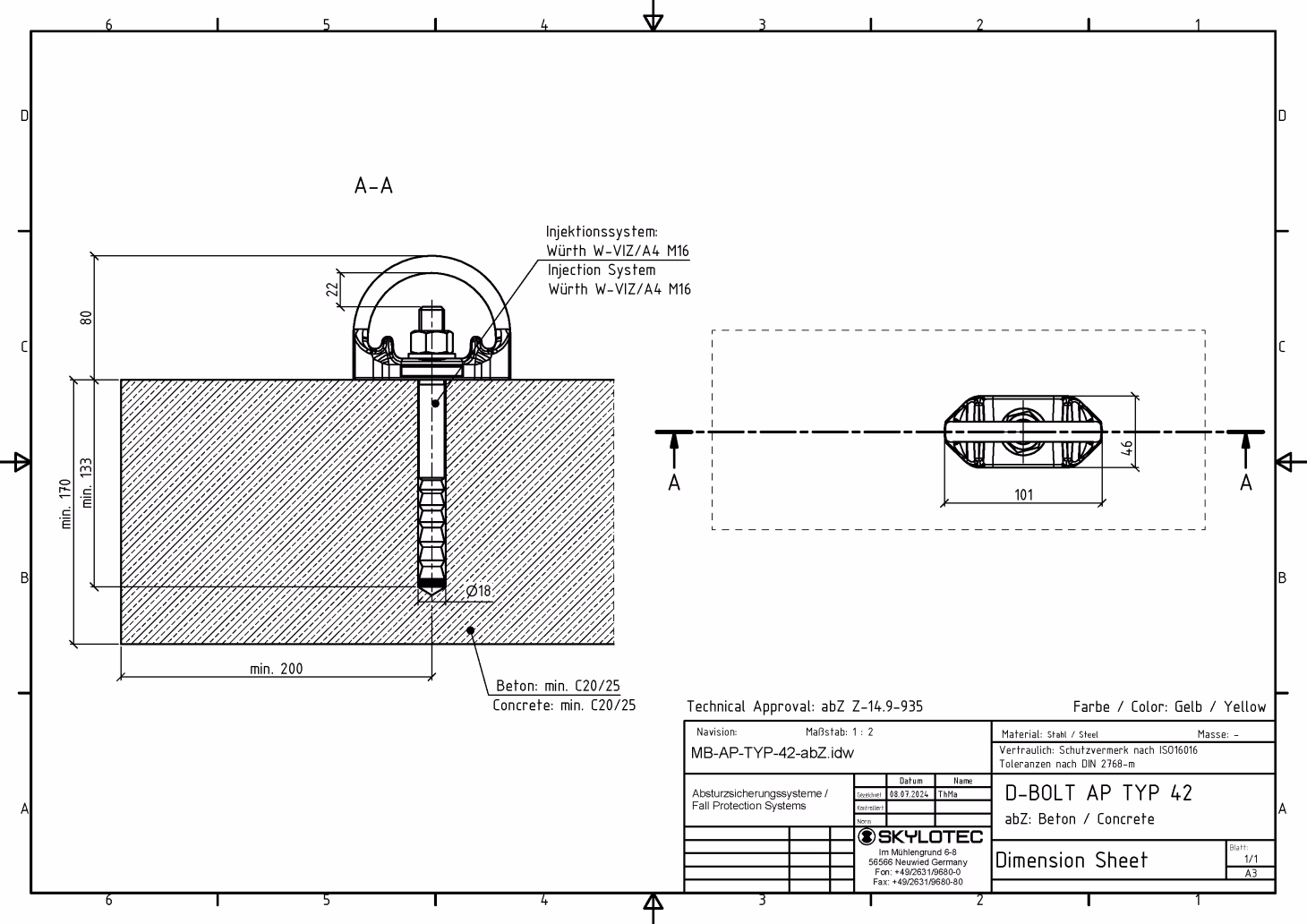 D-BOLT TYP 42 (AP-058)