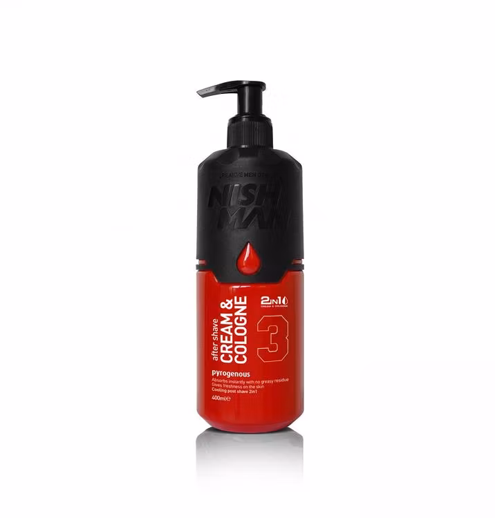 Nishman Aftershave Cream Cologne (3) 2 in1 Touch 400ml