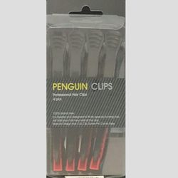 Pingvin Hår Klämmare 4st