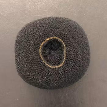 Terapima Hårknut 10cm Svart