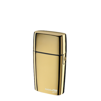 BaBylissPRO Double Foil Metal Shaver Gold FXFS2GE