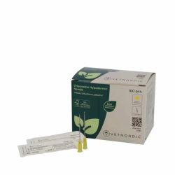 Vetnordic Kanyle Gul 20G, 100 stk
