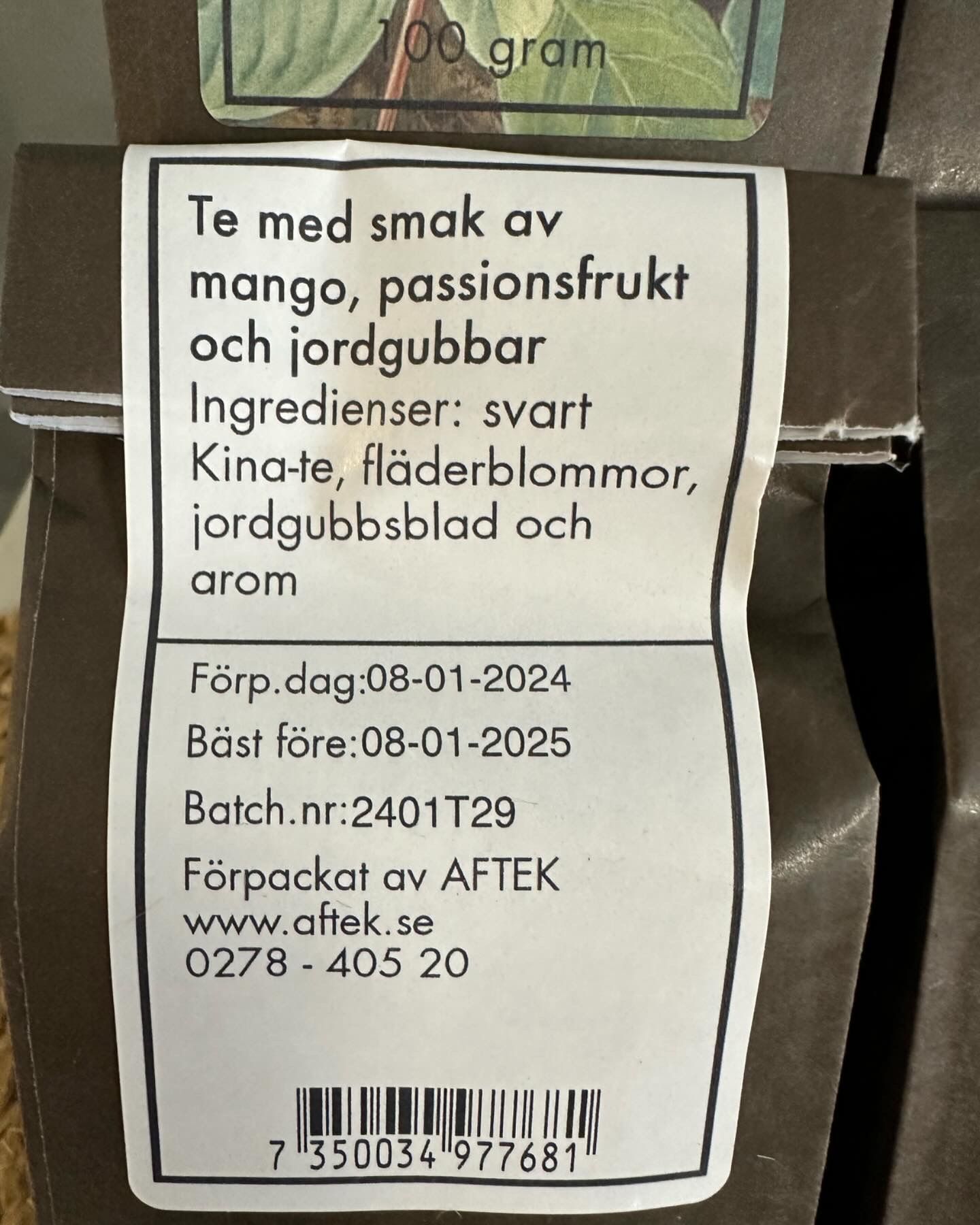 VÄRMLANDS LANDSKAPS TE 100g
