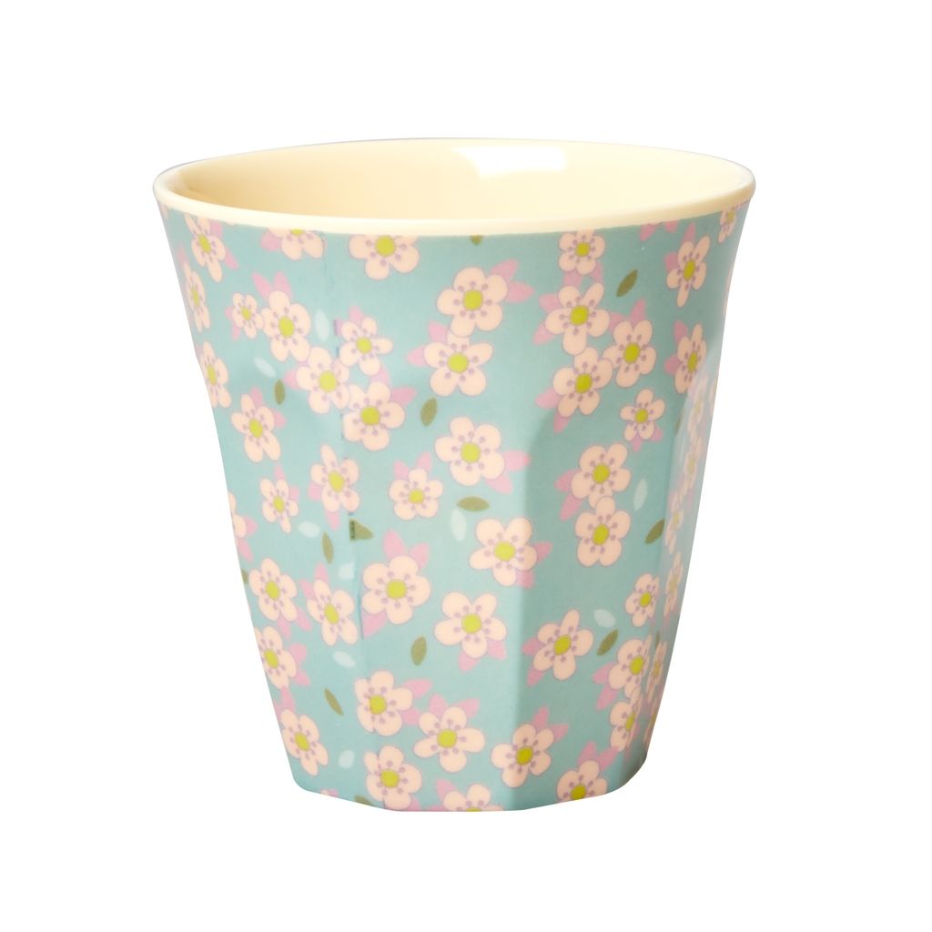 RICE MUGG MED SMÅ BLOMMOR
