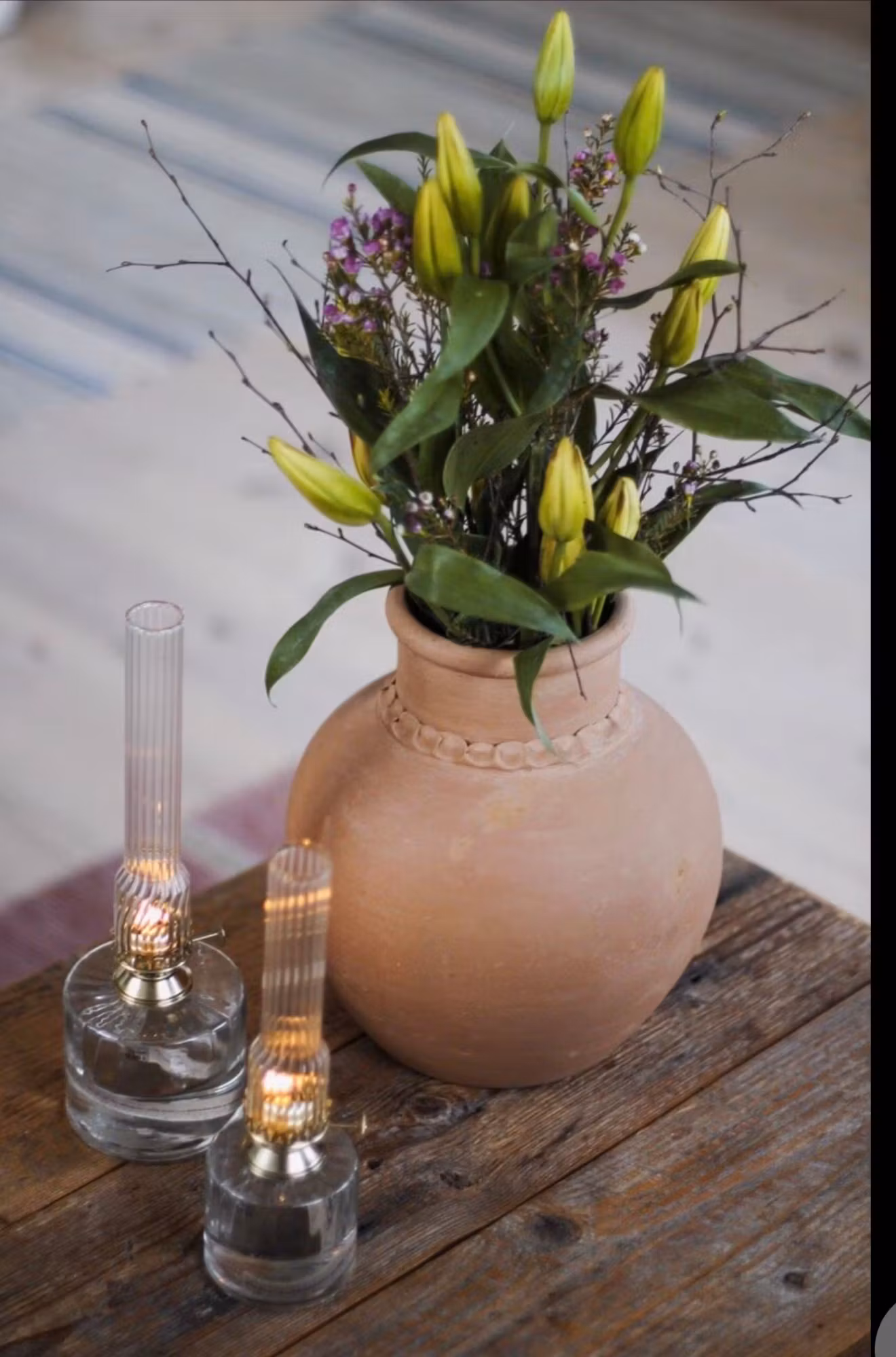 Fotogenlampa Elvira Klar Liten