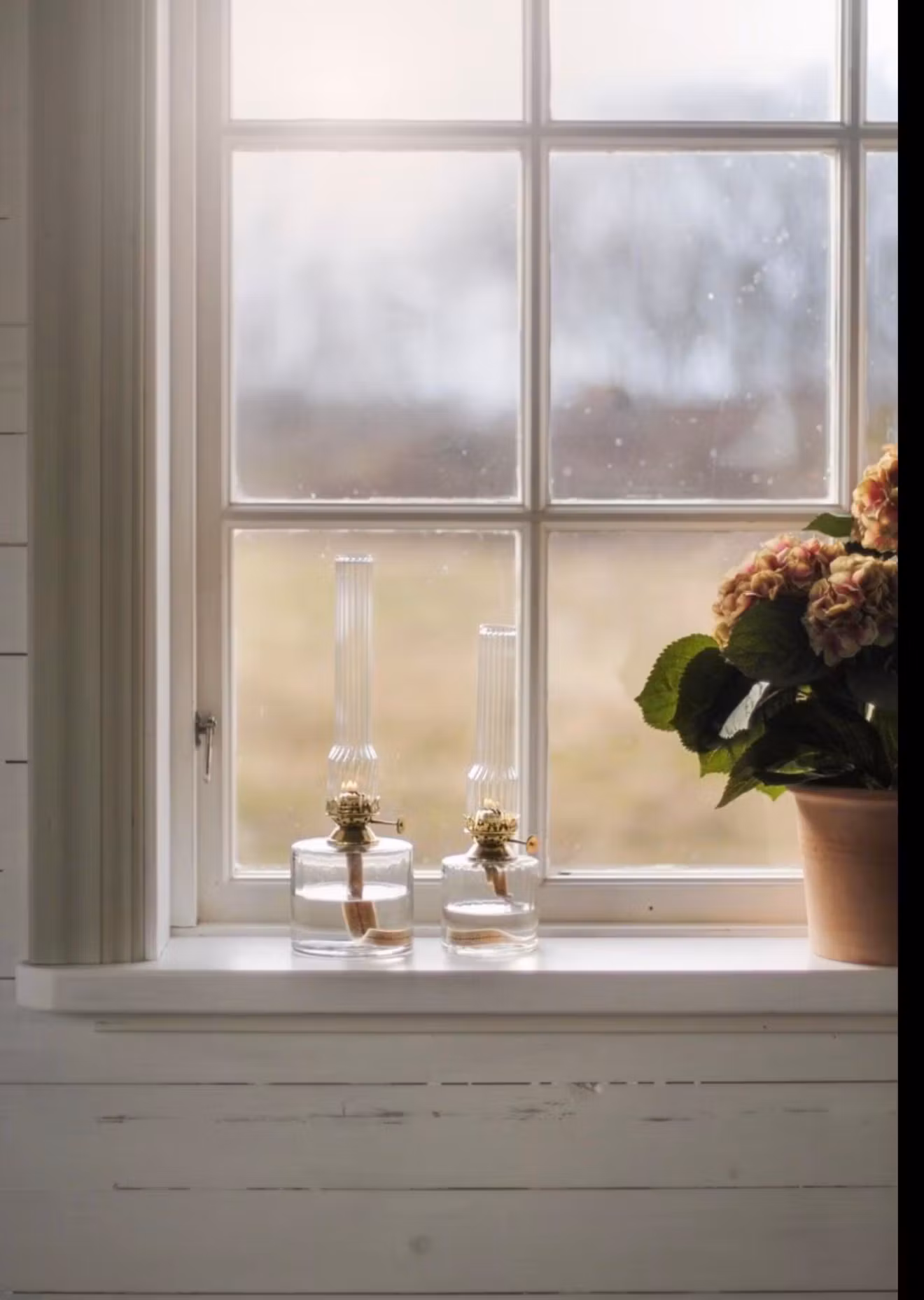 Fotogenlampa Elvira Klar Liten