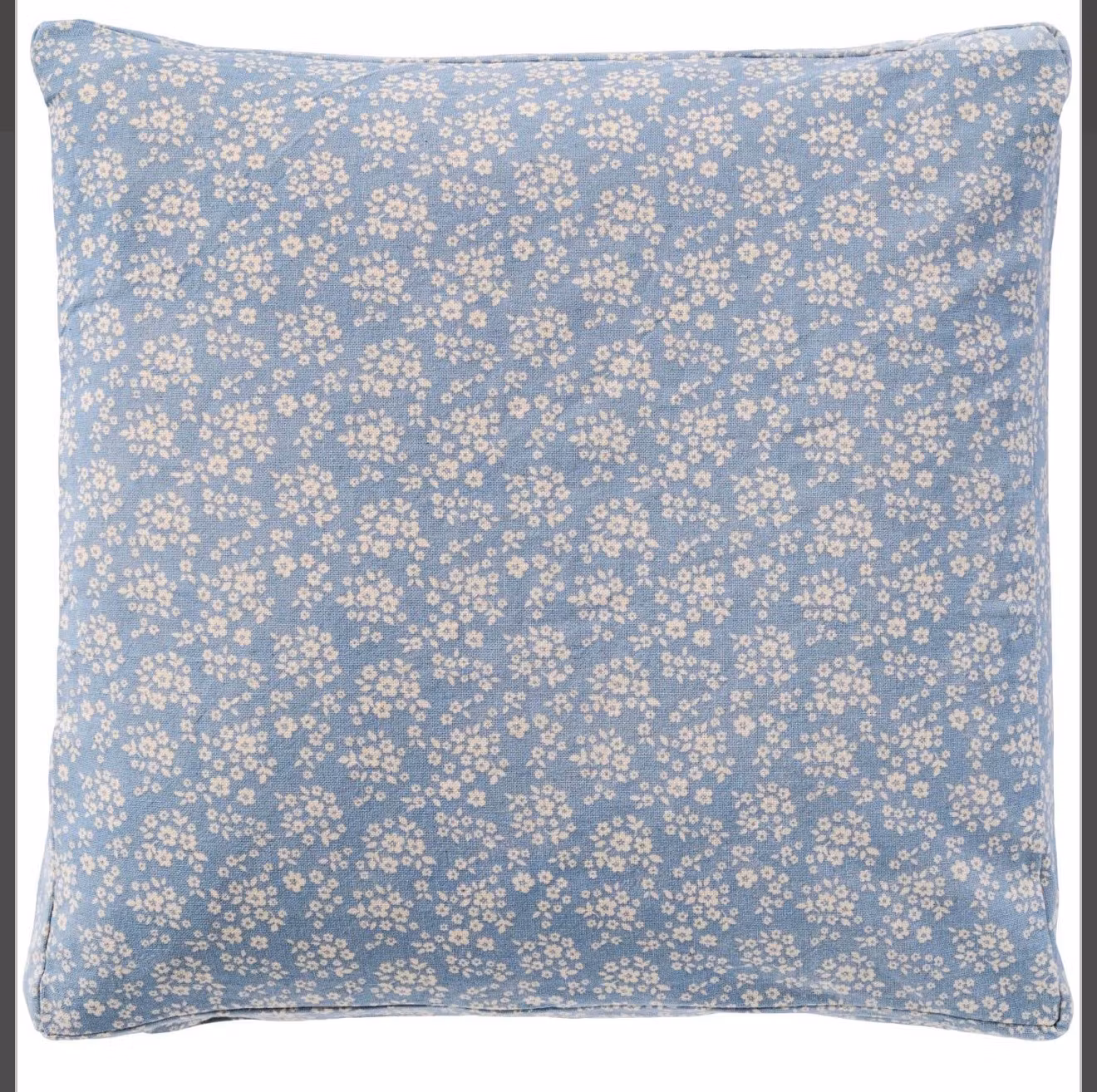 KUDDFODRAL BLÅ BLOMMIGA
