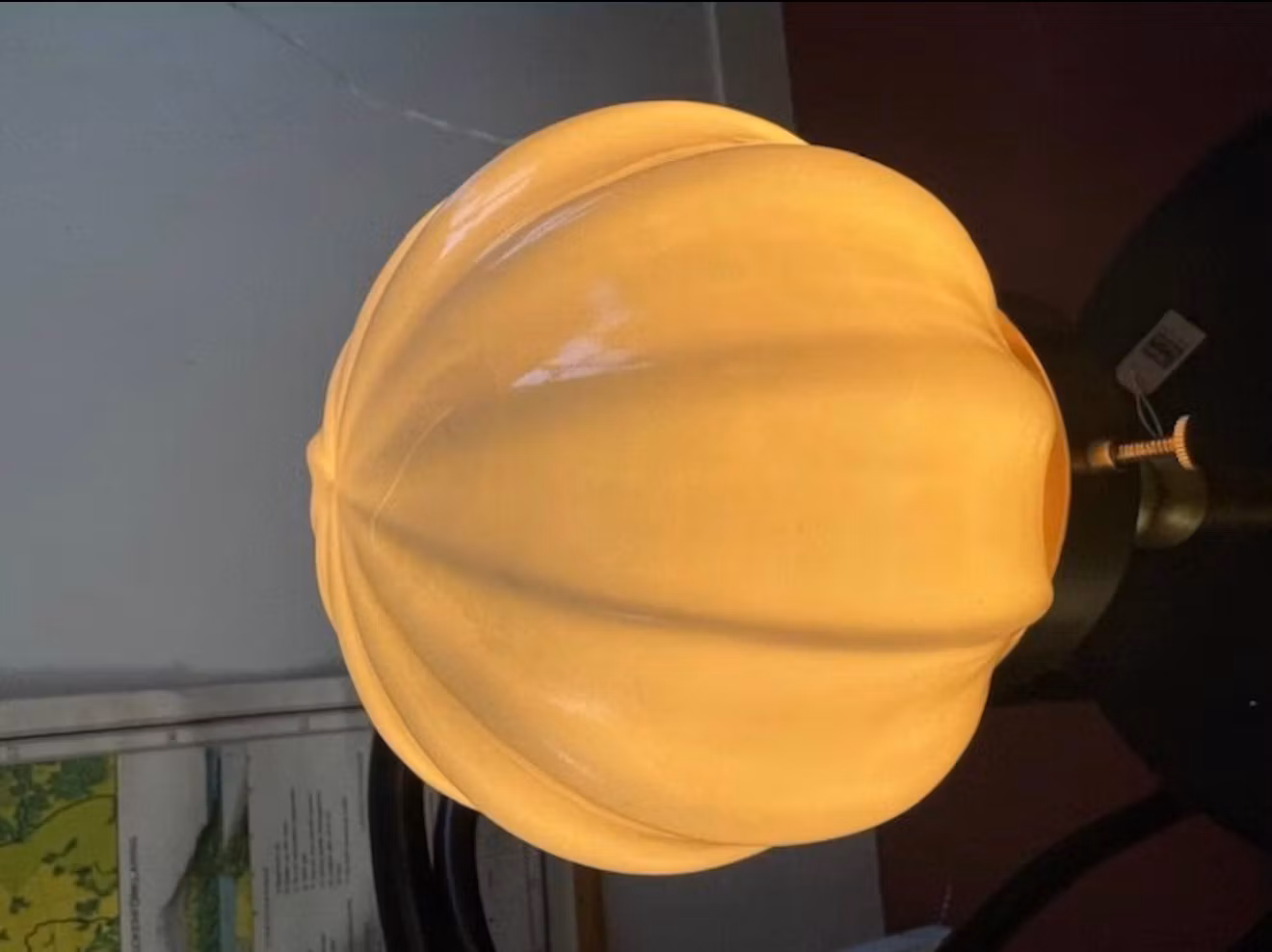Vägglampa Marit Nickel/Opal Beige Liten