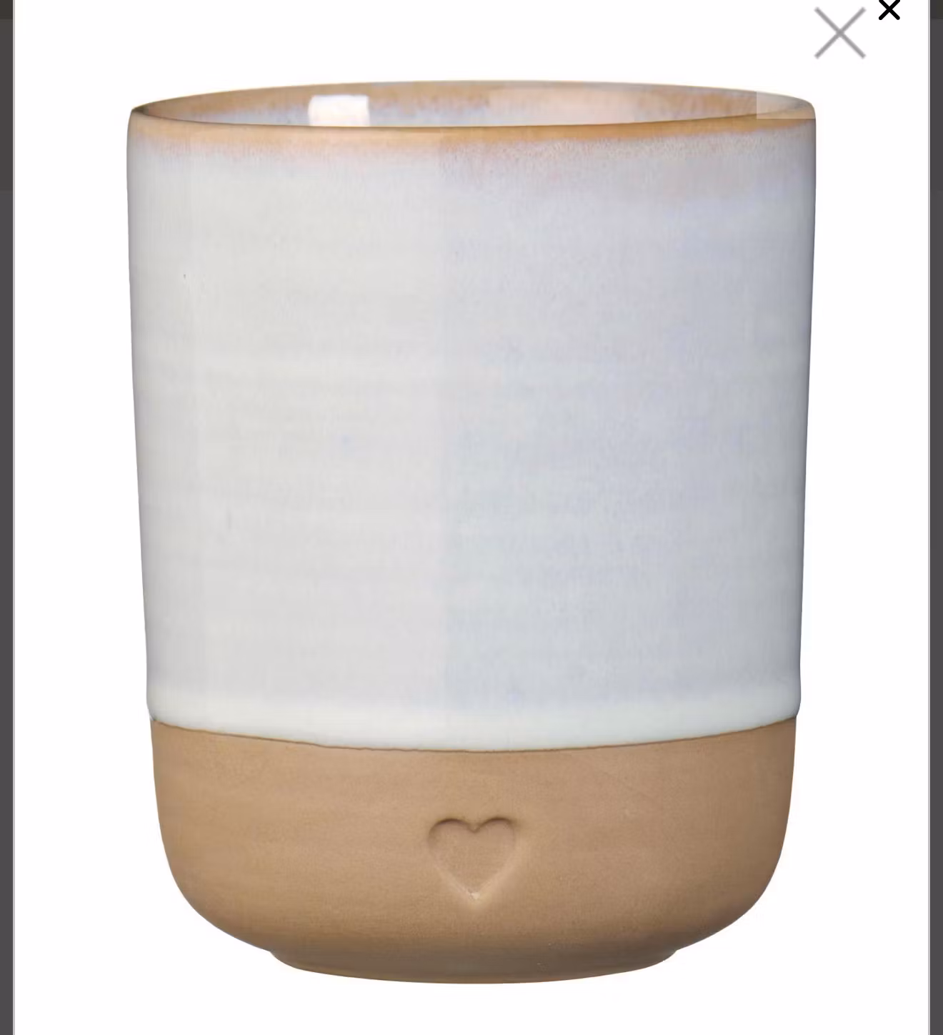 MUGG HJÄRTA UTAN HANDTAG ROSA/GRÖN/VIT