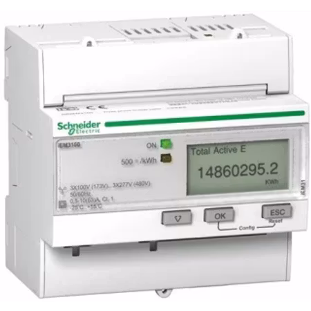 Energimätare Schneider 3-fas 63A