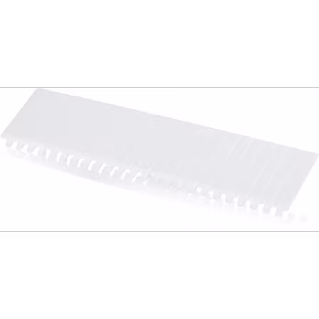 Täckremsa 12 moduler vit