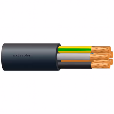 Kraftkabel/jordkabel N1XV-R 5G2,5