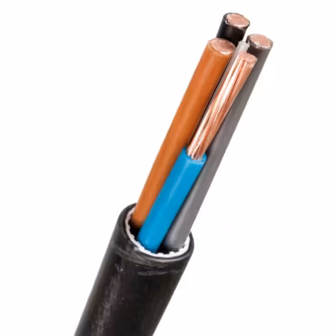 Nexans FXQ Easy 3G6 1kV svart – halogenfri kraftkabel/jordkabel