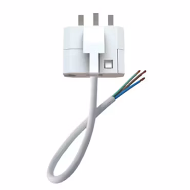 Bizline Lamppropp DCL med Sladd 3×0,75 mm² Vit – Jordad