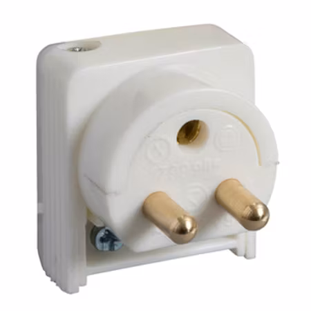 Schneider Electric Exxact Renova Lamppropp Vit – 2-polig Jordad Vinklad