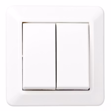 ELKO RS16 kronbrytare snabbanslutning – Renvit