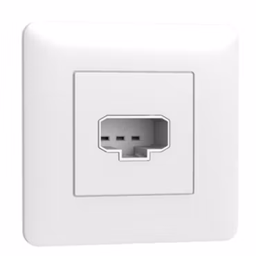 Schneider Electric Exxact DCL lamputtag komplett – Infälld vit