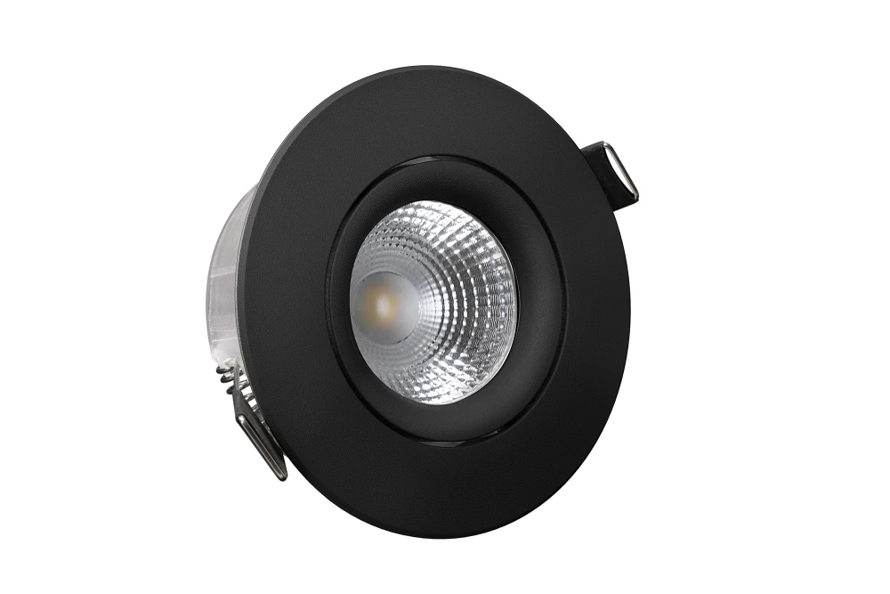 Downlight ECO 6,8W 575lm Dimbar CCT IP44 Vit & Svart