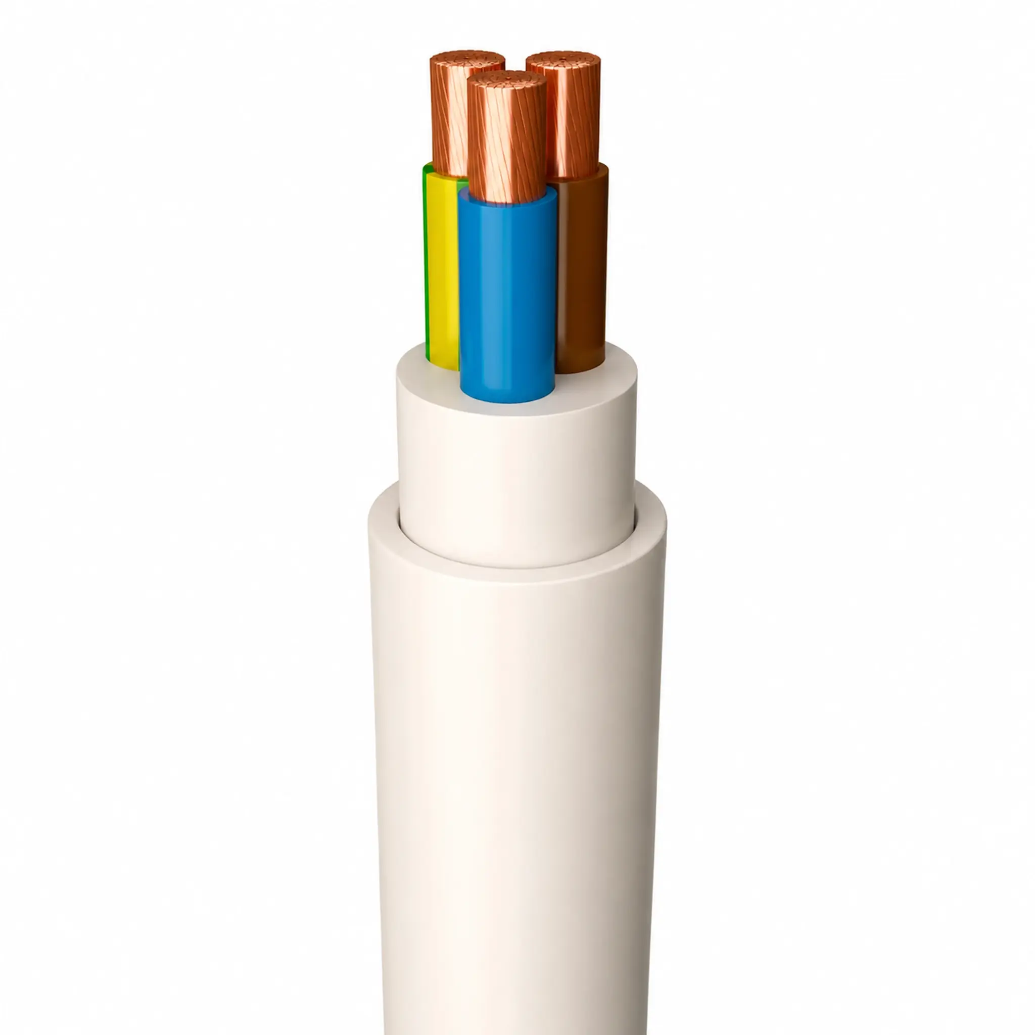 Draka EXQ-Pure Halogenfri Installationskabel 50 m CPR Dca