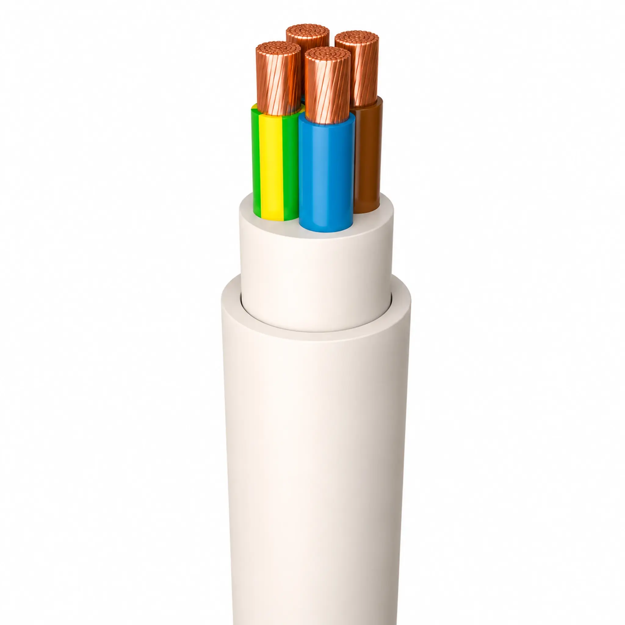 Draka EXQ-Pure Halogenfri Installationskabel 50 m CPR Dca