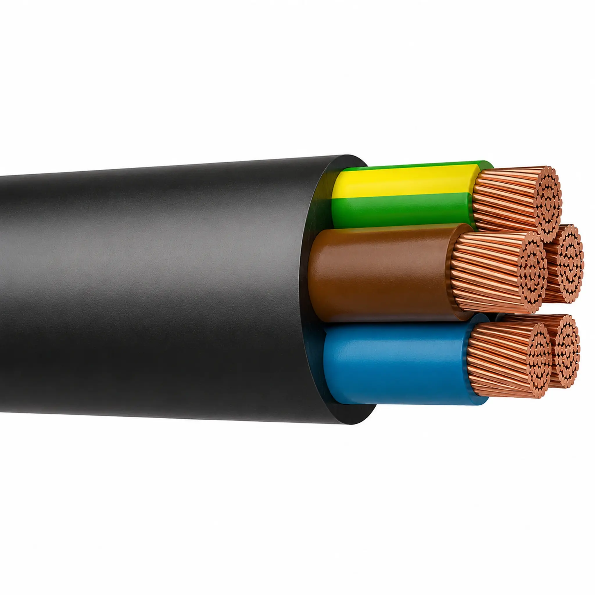 Draka ACEFLEX Pure 5G6 – Halogenfri och flexibel kraftkabel