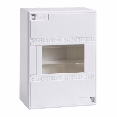 Schneider Electric Mini Opale normkapsling IP30 8 moduler vit