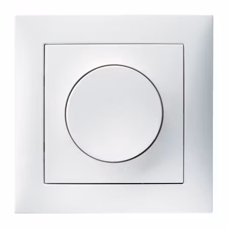 Hager S.1 vriddimmer LED 3–100W vit