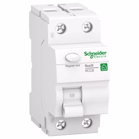 Schneider Jordfelsbrytare Resi9 2P 25A 30mA Typ A