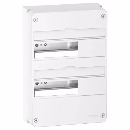 Schneider Resi9 CX Normkapsling 2x13 Moduler Utanpåliggande