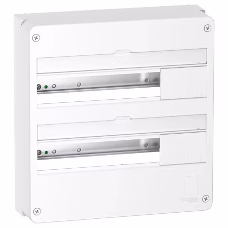 Schneider Resi9 Normkapsling 2x18 Moduler Utanpåliggande
