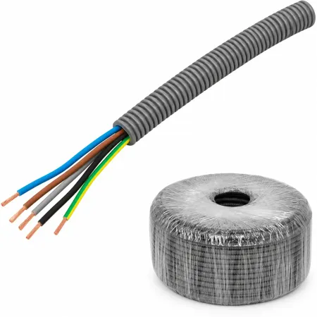 Flexrör 16 mm med Fördragen FQ 5G1,5 HF – 100 m