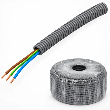 Flexrör 16 mm med Fördragen FQ 3G1,5 HF – 100 m