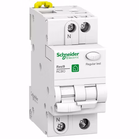 Schneider Resi9 Personskyddsbrytare 1P+N 13A 30mA Typ A