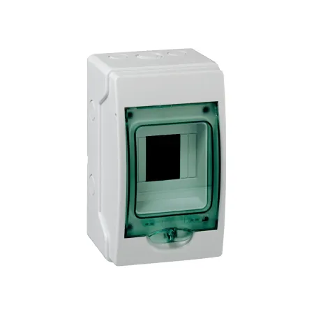 Schneider Mini Kaedra normkapsling 4 moduler IP65 med N- och PE-plint