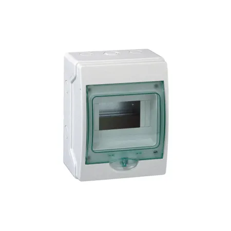 Schneider Mini Kaedra normkapsling 6 moduler IP65 med N- och PE-plint