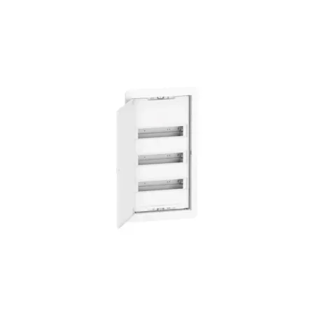 Schneider Resi9 KV infälld normkapsling med dörr – 3 × 12 moduler