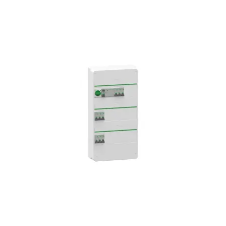 Schneider Resi9 CX förmonterad normcentral 3 × 13 moduler – Easy9