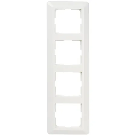ELKO RS16 Kombinationsram 4-fack Renvit