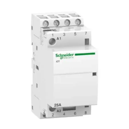 Schneider Acti9 iCT normkontaktor 25 A 4-polig – A9C20834