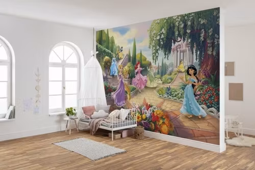 Papperstapet - Disney Prinsessor i parken