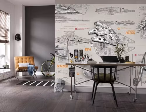 Papperstapet - Star Wars - Blueprints