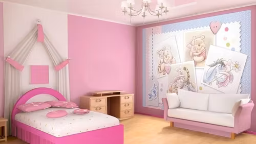 Non Woven - Disney Nalle Puh Kramar