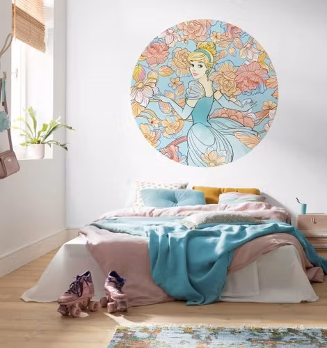 Väggdekor - Disney Cinderella Pastel Dreams