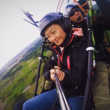 Tandemflyg paramotor