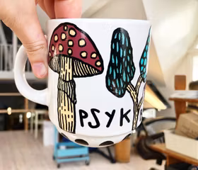 PSYKBRYT SVAMP VIT